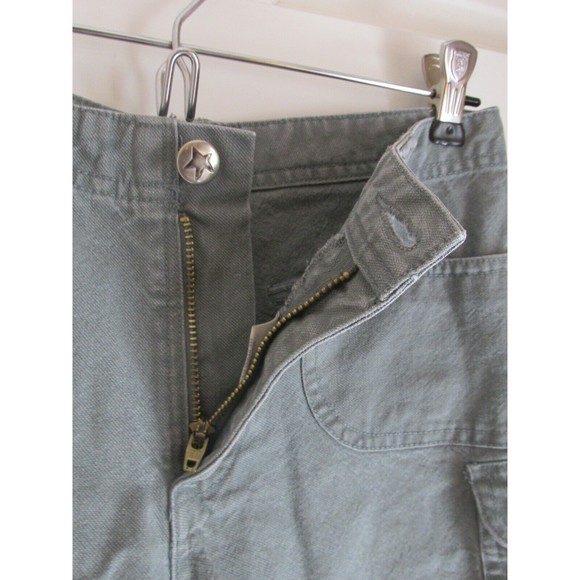 Wish VF Jeanswear Juniors Gray Flat Front Jean Shorts Size 3M - Picture 2 of 6